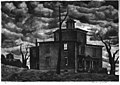 Lithograph: Octagon House, c. late 1920s