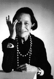 Diana Vreeland American fashion columnist and editor