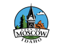 Den offisielle logoen til Moskva, Idaho