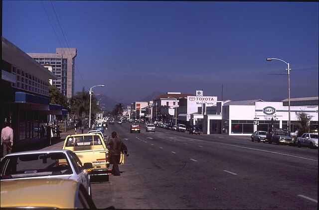 Main Street looking southwards, June 1997
