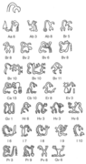 Grouping of wind-related glyphs