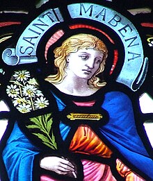 Saint Mabena (detail of stained glass window) Saint mabena.jpg