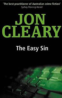 <i>The Easy Sin</i> Book by Jon Cleary