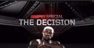 <i>The Decision</i> (TV program) 2010 ESPN special presentation