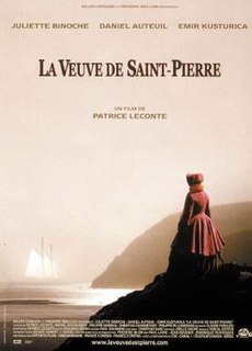 <i>The Widow of Saint-Pierre</i> 2000 Canadian film directed by Patrice Leconte