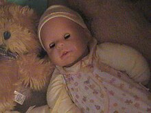 old baby annabell doll