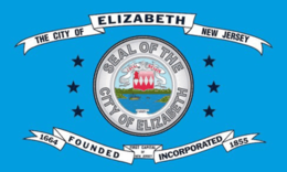 Flag of Elizabeth, New Jersey
