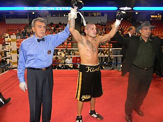 <span class="mw-page-title-main">David Estrada (boxer)</span> Guatemalan and Mexican-American boxer