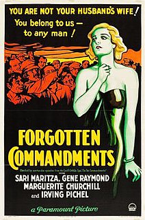 <i>Forgotten Commandments</i> 1932 film