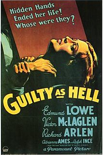 <i>Guilty as Hell</i> 1932 film