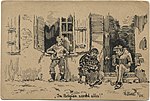 Thumbnail for File:In Belgien roocht Alles!.WWI postcard art.Wittig collection.item 35.obverse.scan.jpg