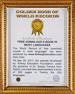 Kidney Education Foundation Indian health organization