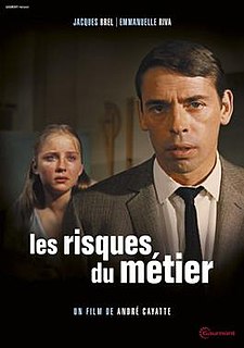 <i>Les risques du métier</i> 1967 French film