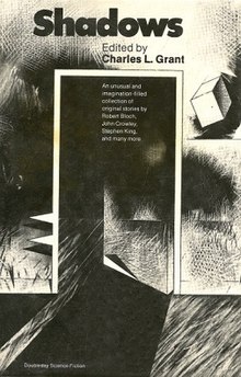 First edition, cover art by James Starrett Shadows (anthology).jpg