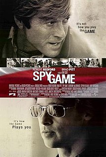 <i>Spy Game</i> 2001 American action thriller film by Tony Scott