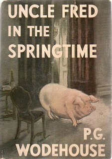 <i>Uncle Fred in the Springtime</i> 1939 novel by P.G. Wodehouse