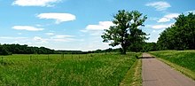 A promotional photograph of the landscape surrounding the former orphanage taken in 2008. Vasa modern landscape.jpg