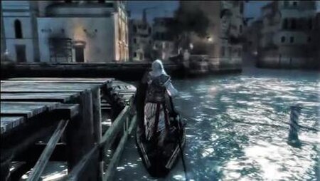 Assassin's Creed II features several new means of transport, such as gondola boats.