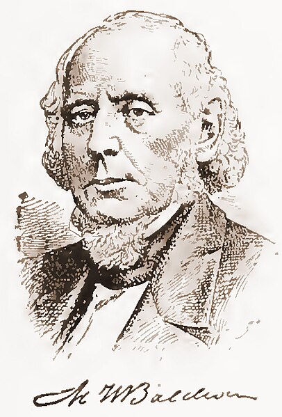 Matthias W. Baldwin, the company's founder