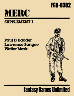 <i>Merc Supplement 1: In Country</i>