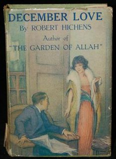 <i>December Love</i> 1922 novel by Robert Hitchens