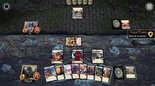 Example of gameplay, from the digital app for the game. Epic Card Game digital.png