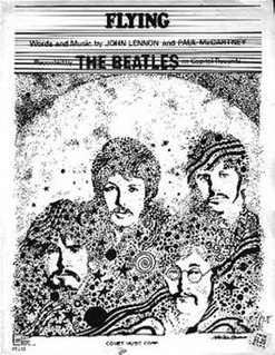 Flying (Beatles instrumental) original instrumental composed by John Lennon, Paul McCartney, George Harrison, and Ringo Starr