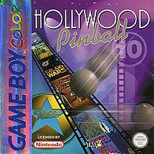 Hollywood Pinball video oyunu cover.jpg