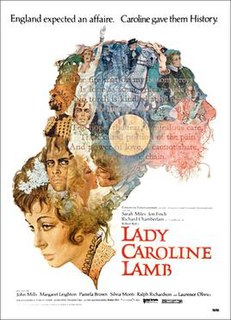 <i>Lady Caroline Lamb</i> (film) 1972 film by Robert Bolt