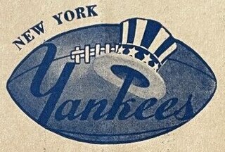 <span class="mw-page-title-main">New York Yankees (AAFC)</span> American football team from 1946 to 1949