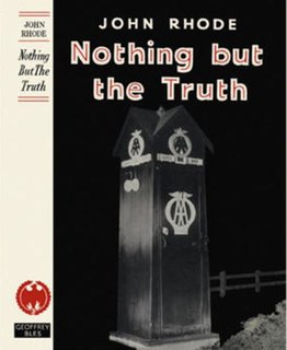 <i>Nothing But the Truth</i> (Rhode novel) 1947 novel
