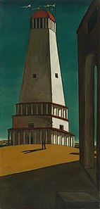 <i>The Nostalgia of the Infinite</i> Painting by Giorgio de Chirico