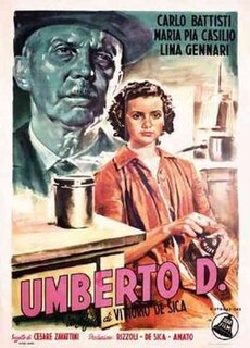<i>Umberto D.</i> 1952 Italian film by Vittorio De Sica