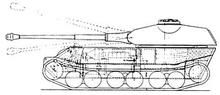 VK 45.02 (P) German heavy tank project of WW2.