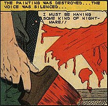 The source for the entire Brushstrokes series was Charlton Comics' Strange Suspense Stories "The Painting" #72 (October 1964) by Dick Giordano. Brushstrokes source.jpg