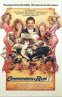 <i>Cannonball Run II</i> 1984 film by Hal Needham