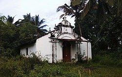 Chapel of St. Cruz, Candola (1784) is the oldest structure in the village