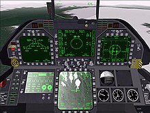 Jane's F/A-18 had only a virtual cockpit, unlike Jane's F-15 which also had a 2D cockpit. F18-cockpit-low.jpg