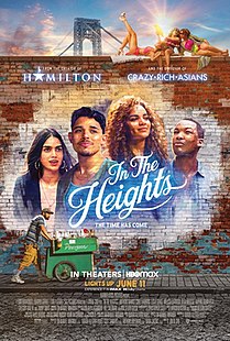 <i>In the Heights</i> (film) 2021 film directed by Jon M. Chu