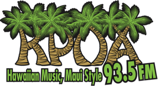 <span class="mw-page-title-main">KPOA</span> Radio station in Lahaina, Hawaii