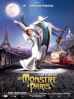 <i>A Monster in Paris</i> 2011 French animated musical adventure film by Bibo Bergeron