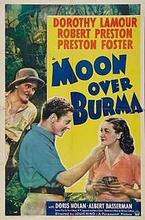 <i>Moon Over Burma</i> 1940 American film