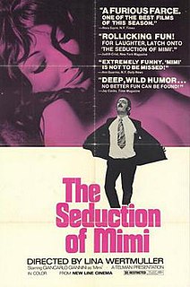 <i>The Seduction of Mimi</i> 1972 film by Lina Wertmüller