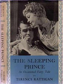 First edition (publ. Hamish Hamilton 1954) TheSleepingPrince.jpg