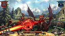 A battle encounter in Unicorn Overlord Unicorn Overlord battle gameplay.jpg