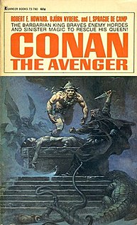 <i>Conan the Avenger</i> 1968 paperback book