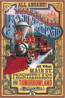 Disneyland Railroad Steam railroad system in Disneyland