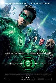 <i>Green Lantern</i> (film) 2011 American superhero film directed by Martin Campbell