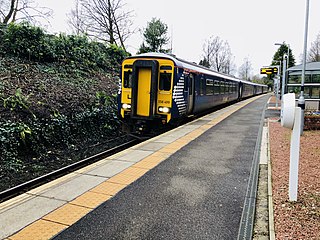 <span class="mw-page-title-main">Helensburgh Upper railway station</span> Railway station in Argyll and Bute, Scotland, UK