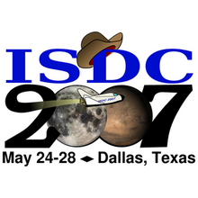Official ISDC 2007 logo "From Old Frontiers to New" Isdc2007logo.png